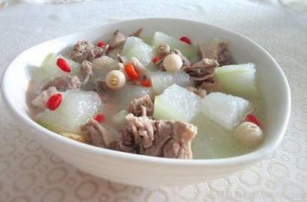 白鸭冬瓜瘦肉汤